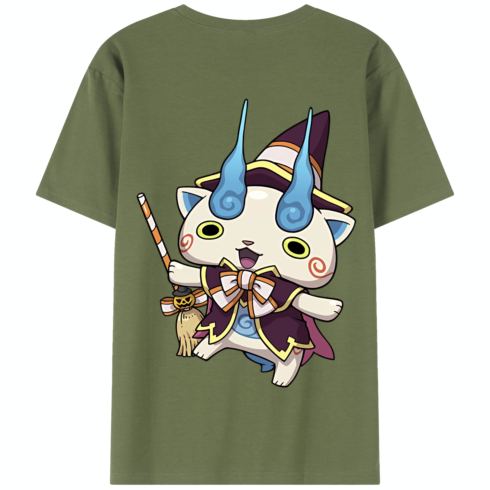 （画像用） 妖怪ウォッチ Yo-kai Watch 綿100％半袖Tシャツ（背面プリント）
